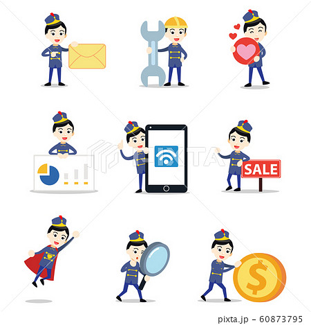 マーチングバンド 女性の写真素材