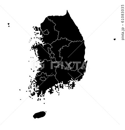 地図 朝鮮 ソウル イラストのイラスト素材 Pixta