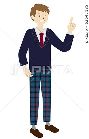 立ち姿のイラスト素材