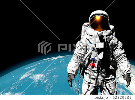 宇宙服のイラスト素材