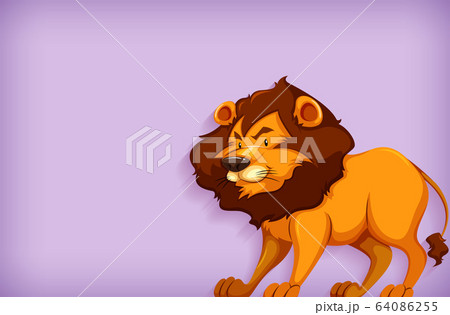 動物 ライオン 壁紙 自然のイラスト素材