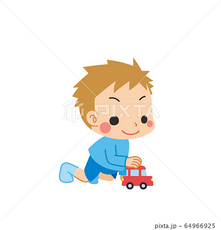 ミニカーのイラスト素材