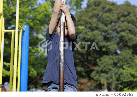 はん登棒の写真素材