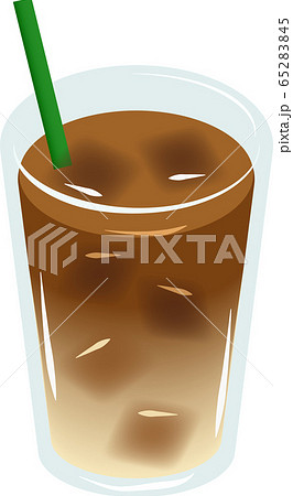 油彩画　アイスコーヒーとアイスカフェラテ fit=scale-down,w=1200