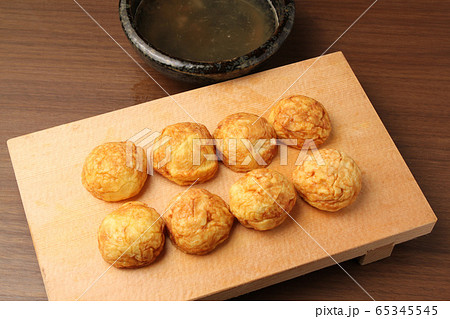 食べ物 明石焼き あかしやき たこやきの写真素材