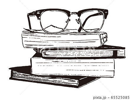 独学のイラスト素材