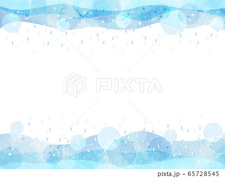 雨粒のイラスト素材