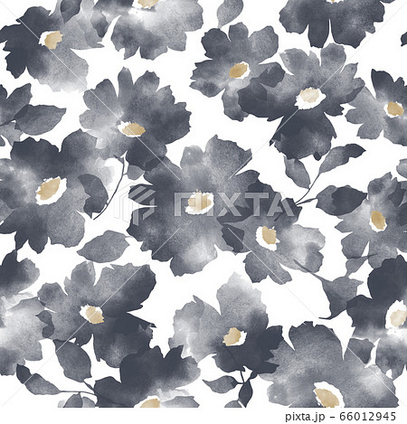 花柄 花 壁紙 植物のイラスト素材