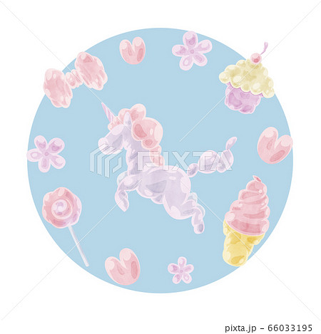 ユニコーン 一角獣 のイラスト素材集 ピクスタ