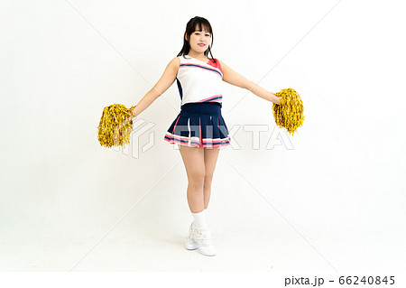 チアリーディング チア 若い チアリーダー ミニスカートの写真素材 - PIXTA