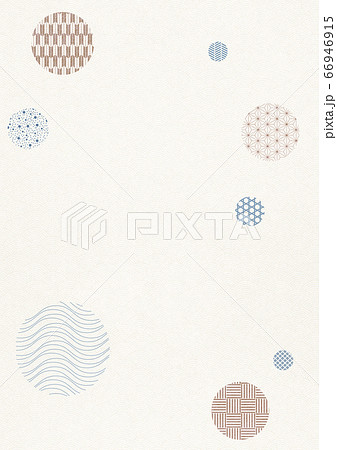 水玉 水玉模様 背景素材 丸のイラスト素材