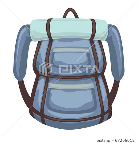 バックパッカーのイラスト素材