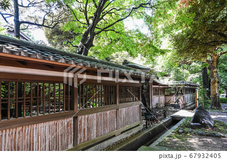 駒場公園和館の写真素材