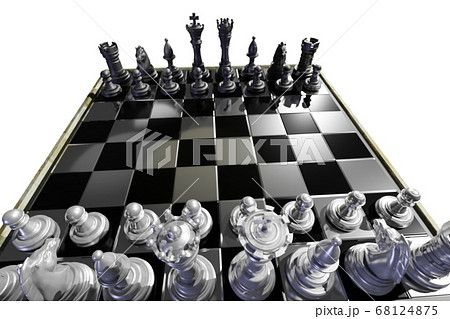 チェスの駒の写真素材
