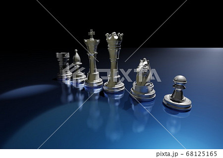 チェス駒のイラスト素材