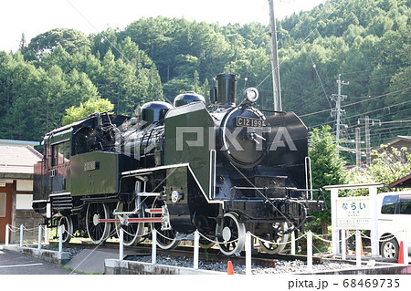 C12形蒸気機関車の写真素材