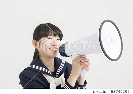 拡声器の写真素材