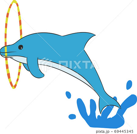 ベクター イルカ ジャンプ ドルフィンのイラスト素材 ベクター イルカ ジャンプ ドルフィンのイラスト素材