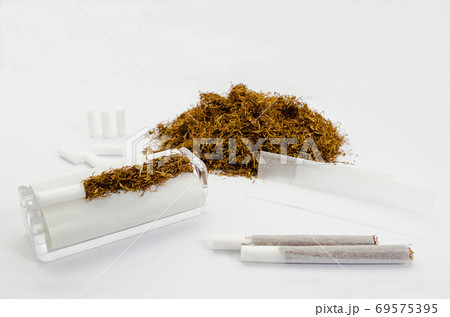 紙巻きタバコの写真素材