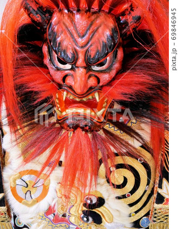 神楽 鬼 お面 広島の写真素材 - PIXTA