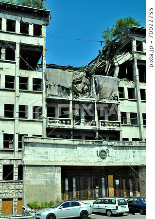 コソボ紛争の写真素材