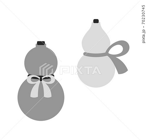 瓢箪のイラスト素材 Pixta