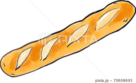 フランスパンのイラスト素材集 ピクスタ