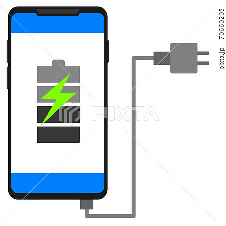 乾電池のイラスト素材