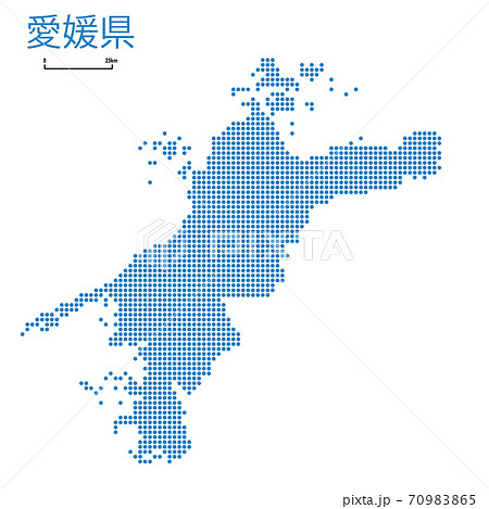 愛媛県のイラスト素材