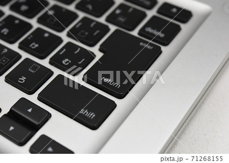 キーボード 入力 It キートップの写真素材