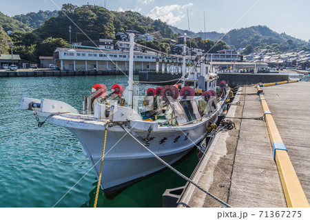 田子漁港の写真素材