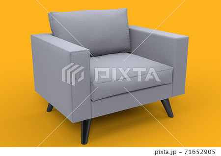 簡単な椅子 ミニマリズムのイラスト素材