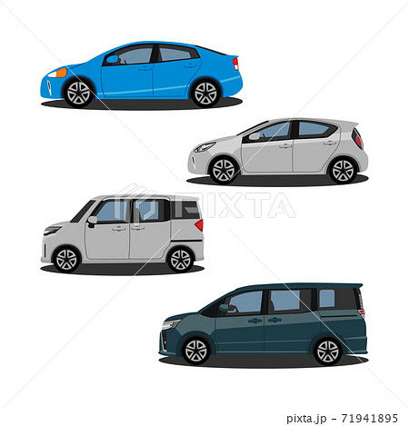 ミニバンのイラスト素材集 ピクスタ