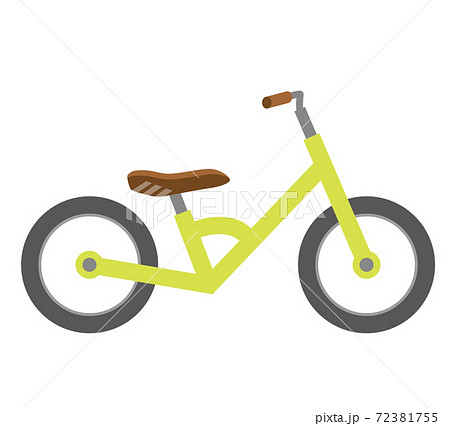 子供用自転車のイラスト素材