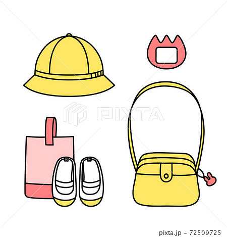 靴 雑貨 幼稚園 保育園のイラスト素材