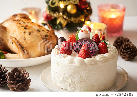 クリスマスケーキの写真素材集 ピクスタ