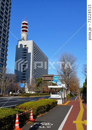 警視庁本部庁舎の写真素材