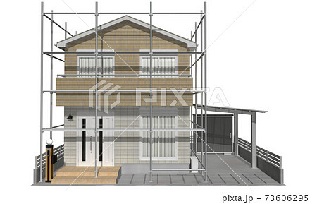 足場のイラスト素材