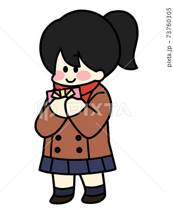 手渡しのイラスト素材