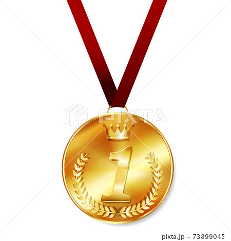 金メダルのイラスト素材