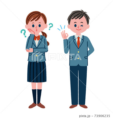 高校生のイラスト素材集 ピクスタ