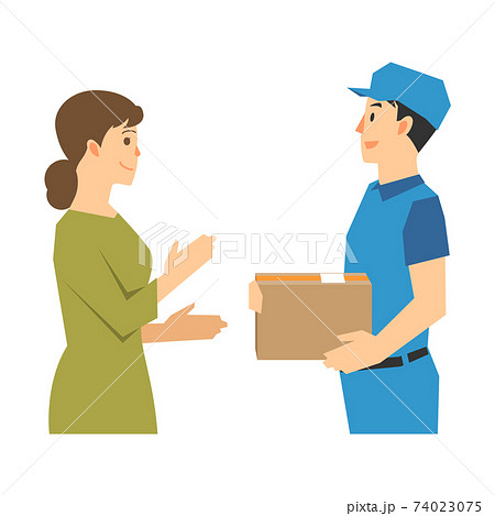 玄関口のイラスト素材