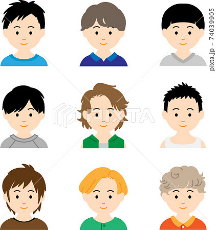 ヘアスタイルのイラスト素材 ヘアスタイルのイラスト素材