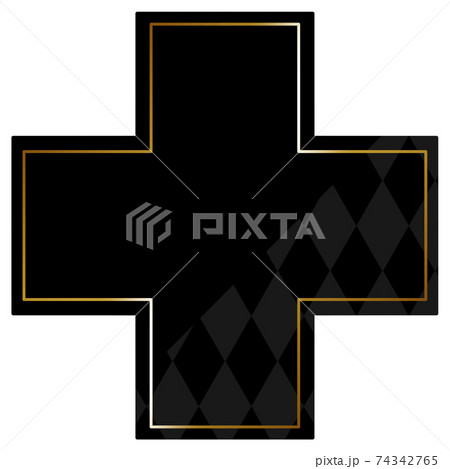 十字柄のイラスト素材 Pixta