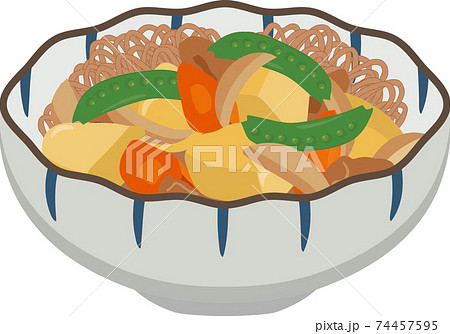 肉じゃがのイラスト素材