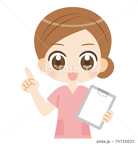 ミニキャラ かわいい 女の子の写真素材