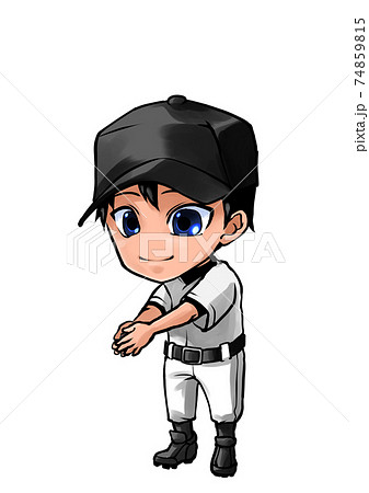 少年野球のイラスト素材
