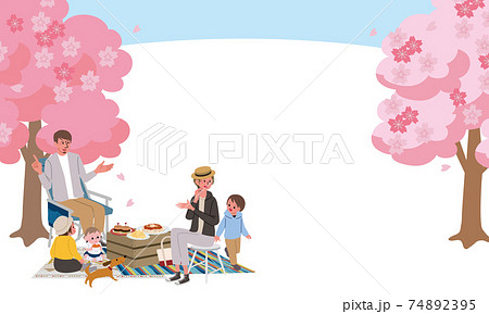 花見のイラスト素材集 ピクスタ