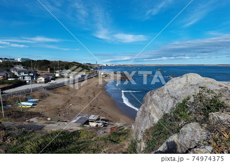 海鹿島 海鹿島海岸 海鹿島海水浴場 千葉県の写真素材