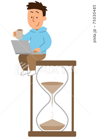 砂時計のイラスト素材集 ピクスタ